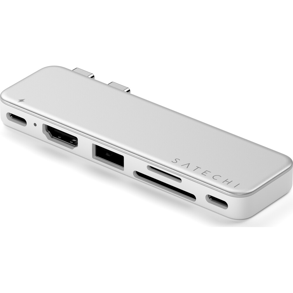 Satechi-USB-C-Snap-Hub-MacBook-Neo-stribrny