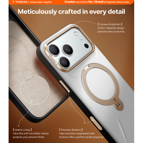 Torras-Ostand-Q3-VegSkin-MagSafe-kryt-iPhone-17-Pro-Max-pearl-gray