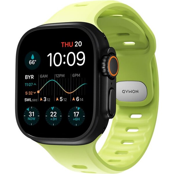 Nomad-Tempo-Band-FKM-reminek-Apple-Watch-49mm-Ultra-lime