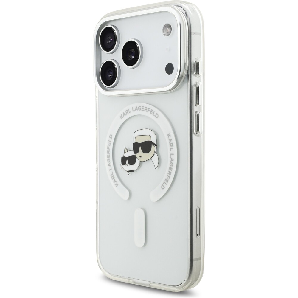 Karl-Lagerfeld-IML-K-CH-Heads-Metal-Frame-MagSafe-kryt-iPhone-17-Pro-ciry