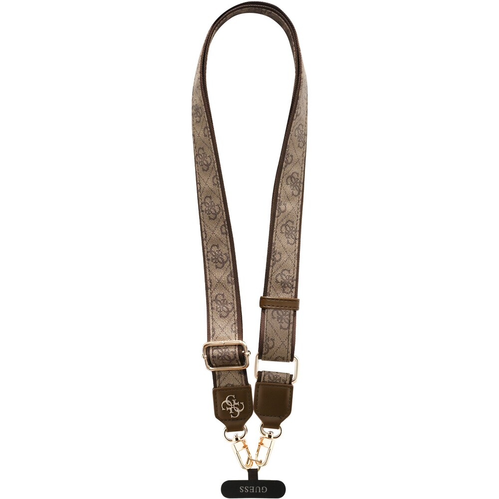 Guess-Crossbody-popruh-PU-4G-Metal-Logo-hnedy