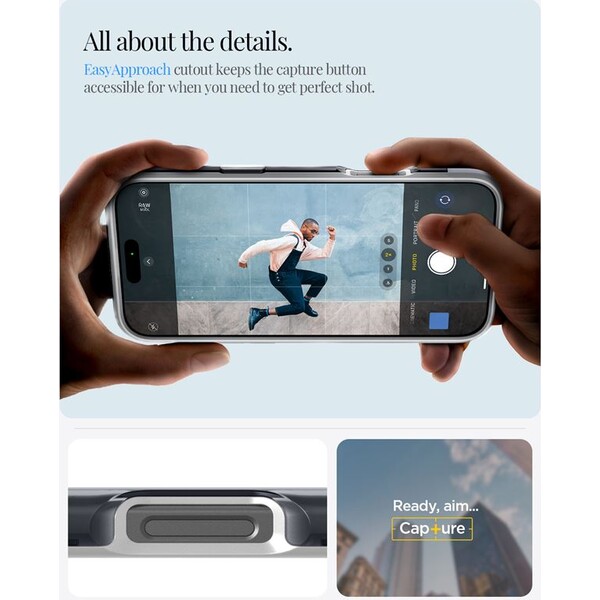 Spigen-Classic-C1-MagSafe-kryt-iPhone-16-Pro-graphite