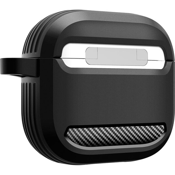 Spigen-Rugged-Armor-pouzdro-AirPods-4-matne-cerne