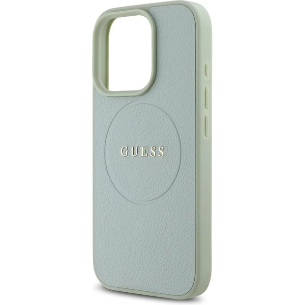 Guess 4G Strass Metal Logo Case for iPhone 15 Plus - Silver