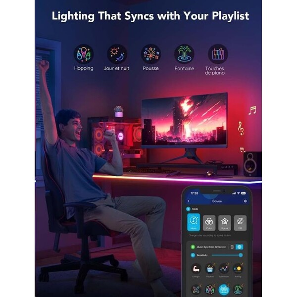 Govee-Neon-LED-podsviceni-pod-stul-3m