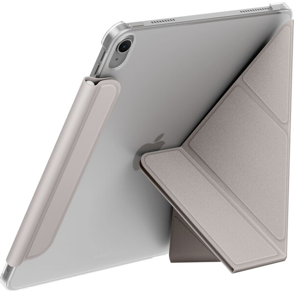 UNIQ-Camden-Lite-s-pouzdrem-pro-Apple-Pencil-iPad-Air-13-M2-M4-bezove