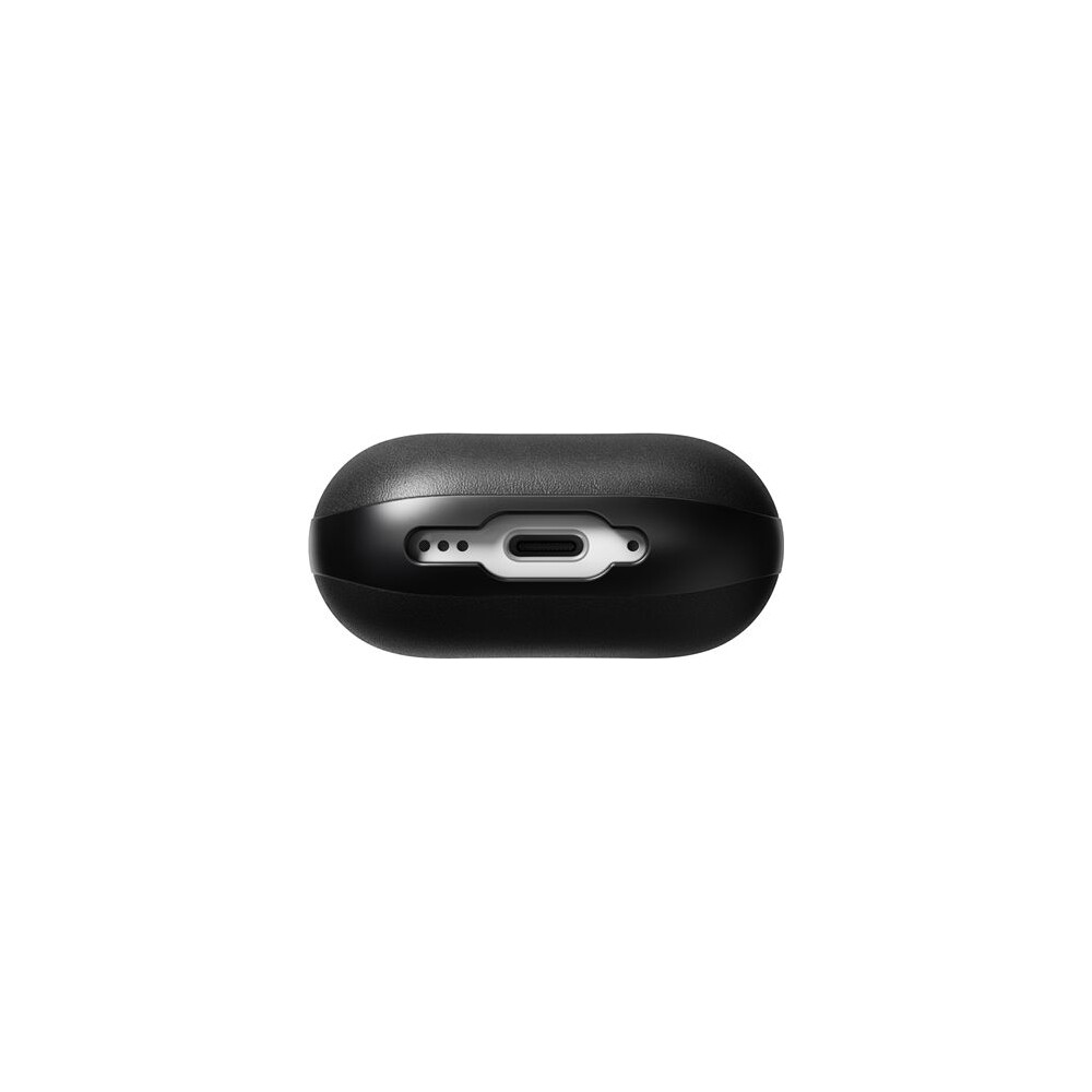 Nomad-Modern-Leather-pouzdro-Apple-Airpods-4-cerne