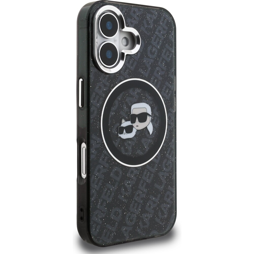 Karl-Lagerfeld-IML-K-CH-Heads-Repeated-Logo-MagSafe-kryt-iPhone-16-cerny