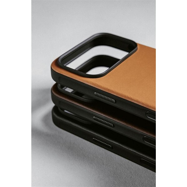 Nomad-Modern-Leather-Case-MagSafe-kozeny-kryt-iPhone-17-Pro-Max-English-Tan