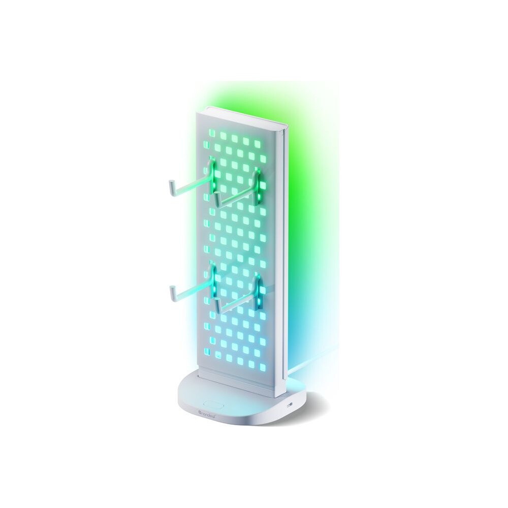 Nanoleaf-Pegboard-Desk-Dock-stolni-dokovaci-stanice-bila
