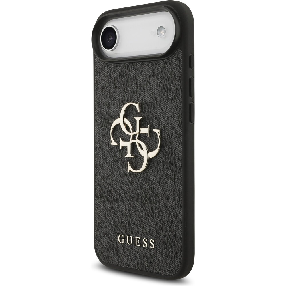 Guess-PU-4G-Metal-Logo-kryt-iPhone-Air-sedy