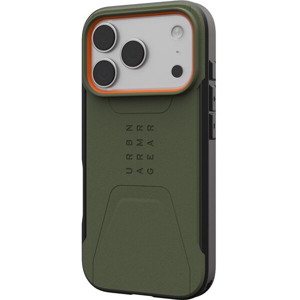 UAG-Civilian-Magsafe-kryt-iPhone-17-Pro-zeleny-oranzovy