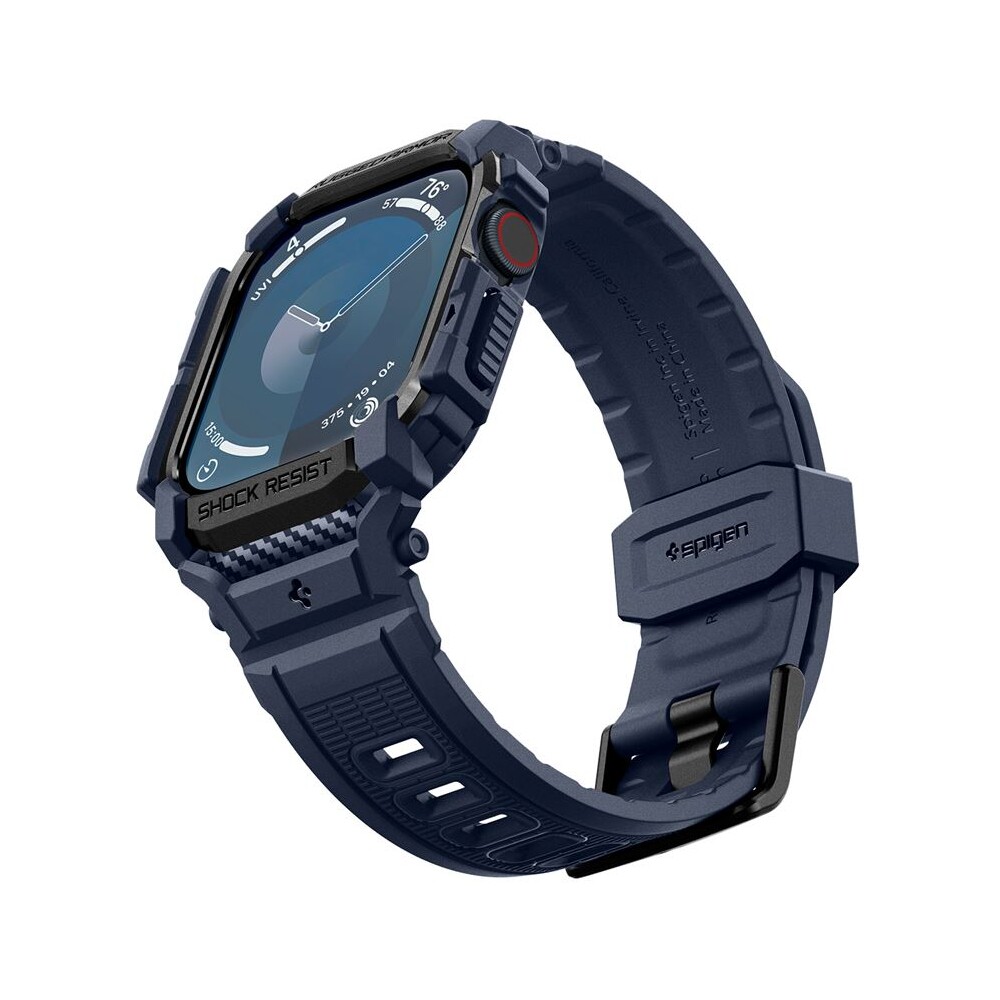 Spigen-Rugged-Armor-Pro-reminek-s-pouzdrem-Apple-Watch-10-11-42mm-modry