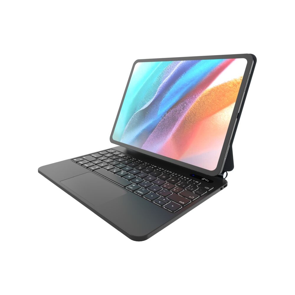 FIXED-Typee-pouzdro-s-bezdratovou-klavesnici-Apple-iPad-Pro-11-M5-2025-M4-2024-CZ-cerna