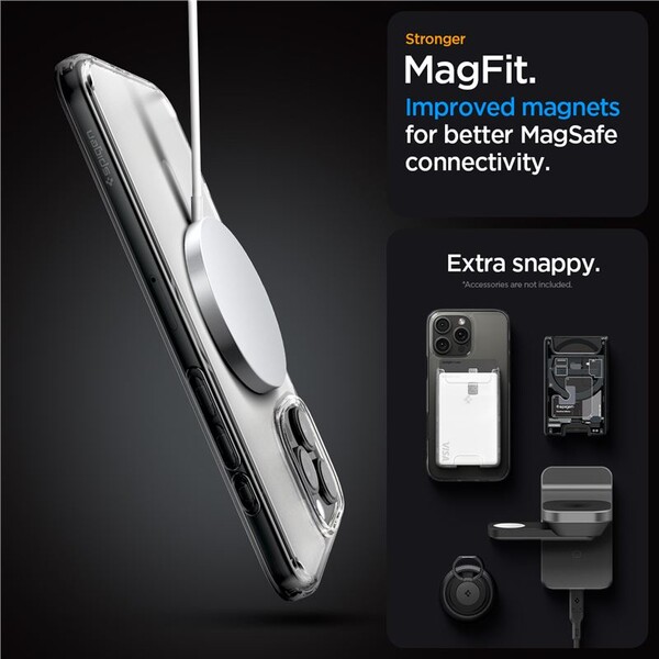 Spigen-Ultra-Hybrid-MagSafe-kryt-iPhone-16-Pro-frost-clear
