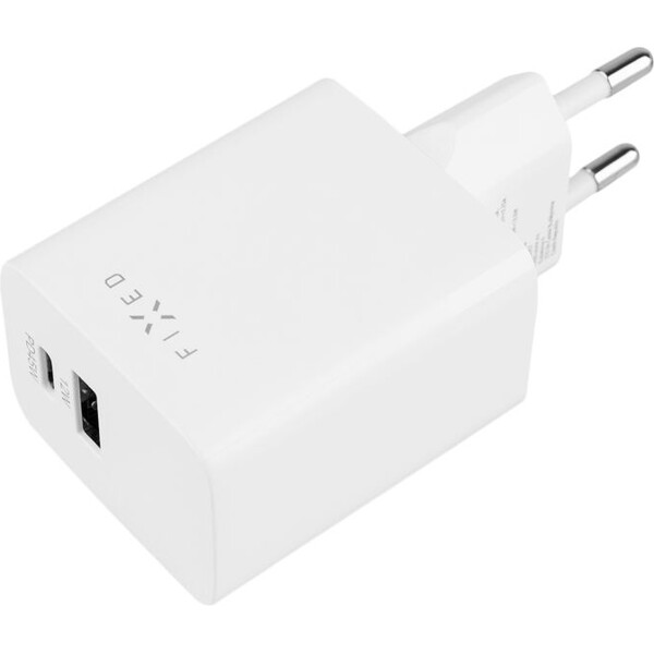 FIXED-Mini-nabijecka-s-USB-C-USB-A-PD-45W-bila