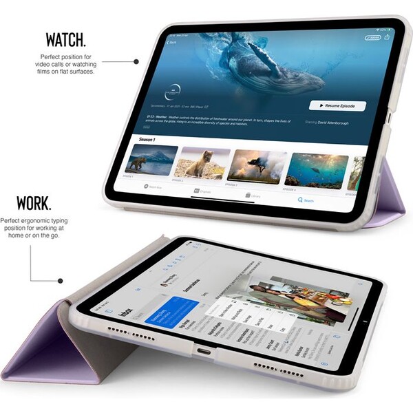Pipetto-Origami-No7-Tri-Folio-pouzdro-iPad-11-2025-iPad-2022-fialove