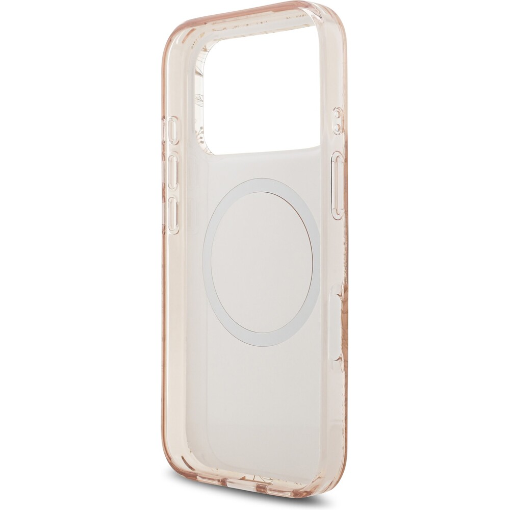 Guess-IML-Flowers-Allover-Strap-MagSafe-kryt-iPhone-17-Pro-ruzovy