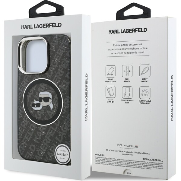 Karl-Lagerfeld-IML-K-CH-Heads-Repeated-Logo-MagSafe-kryt-iPhone-15-Pro-cerny