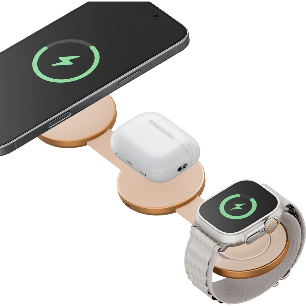 ENERGEA-AluMag-Trio-3v1-Foldable-Qi2-hlinikova-MagSafe-nabijecka-15W-oranzova