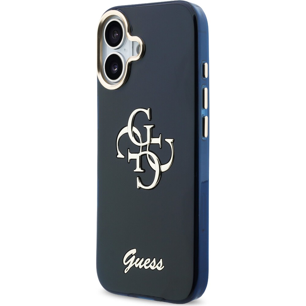 Guess-IML-4G-Script-Metal-Logo-kryt-iPhone-17-modry