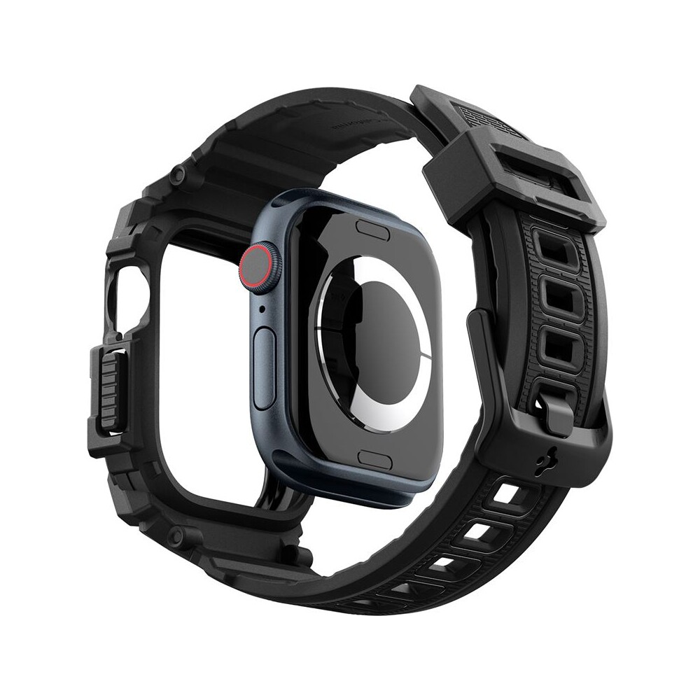 Spigen-Rugged-Armor-Pro-reminek-s-pouzdrem-Apple-Watch-10-11-42mm-matne-cerny