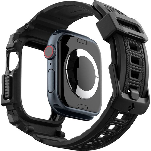 Spigen-Rugged-Armor-Pro-reminek-s-pouzdrem-Apple-Watch-10-11-42mm-matne-cerny