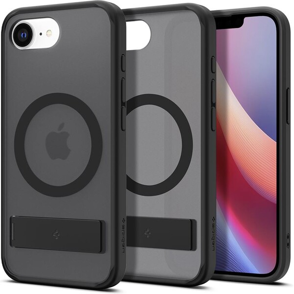 Spigen-Ultra-Hybrid-S-MagSafe-kryt-iPhone-17e-16e-frost-black