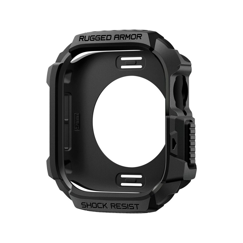 Spigen-Rugged-Armor-2-pouzdro-Apple-Watch-11-42mm-matte-black