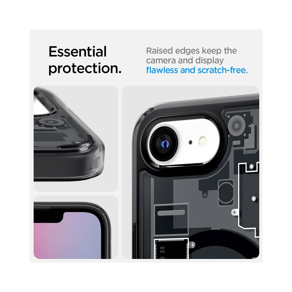 Spigen-Ultra-Hybrid-MagSafe-kryt-iPhone-17e-16e-zero-one-black