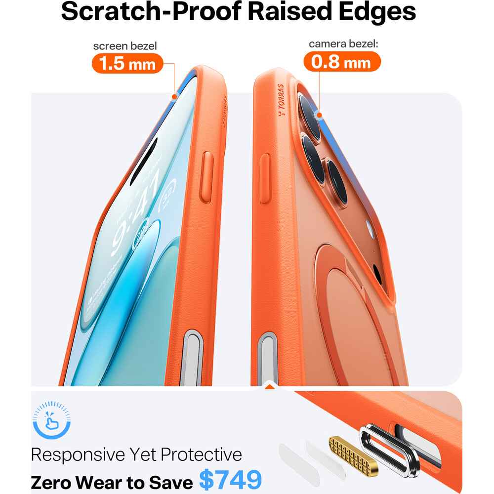 Torras-Ostand-Q3-Spin-MagSafe-kryt-iPhone-17-Pro-energy-orange