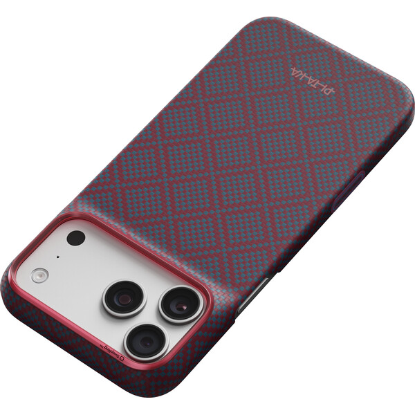 Pitaka-Edge-Case-Argyle-MagSafe-kryt-iPhone-18-Pro-Max-Blue-s-Red