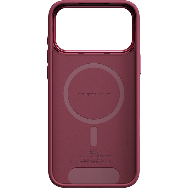 Pitaka-Summa-Case-Argyle-MagSafe-kryt-iPhone-18-Pro-Max-Burgundy