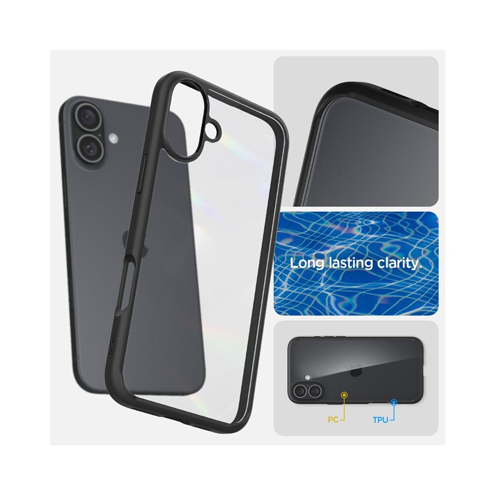 Spigen-Ultra-Hybrid-kryt-iPhone-16-matte-black