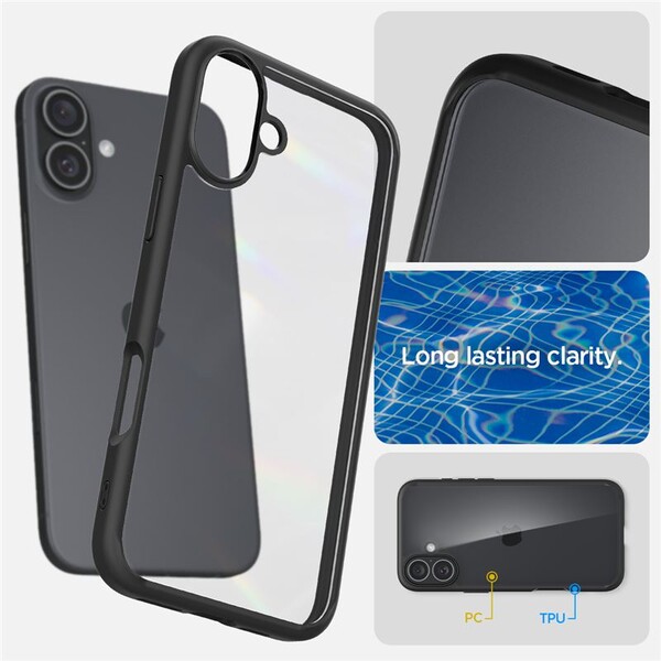 Spigen-Ultra-Hybrid-kryt-iPhone-16-matte-black