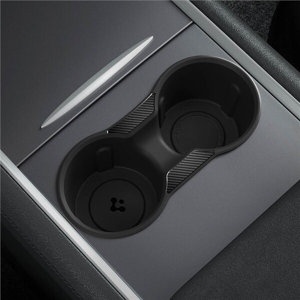 Spigen-Center-Console-Cup-Holder-Insert-Relaxed-Grip-vlozky-do-drzaku-napoju-Tesla-Model-Y-3