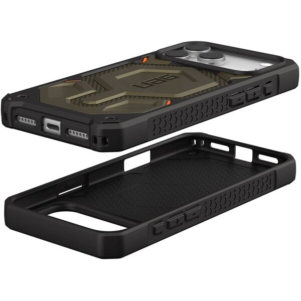 UAG-Monarch-Pro-MagSafe-Kevlar-kryt-iPhone-17-Pro-Max-zeleny