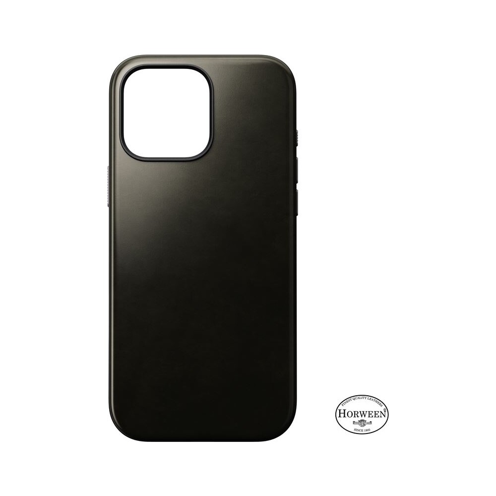 Nomad-Modern-Leather-Case-MagSafe-kryt-iPhone-16-Pro-Max-zeleny-chromovany
