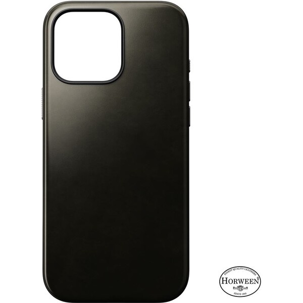 Nomad-Modern-Leather-Case-MagSafe-kryt-iPhone-16-Pro-Max-zeleny-chromovany
