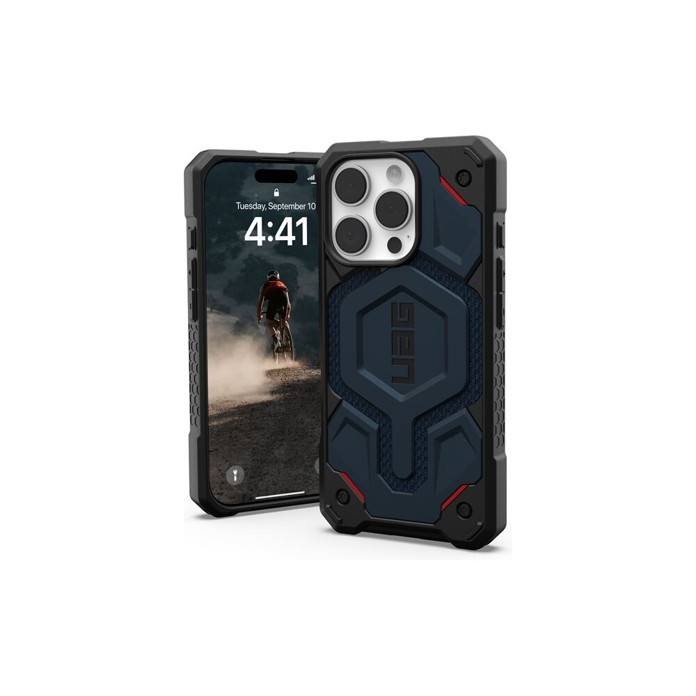 UAG-Monarch-Pro-Magsafe-Kevlar-kryt-iPhone-16-Pro-tmave-modry