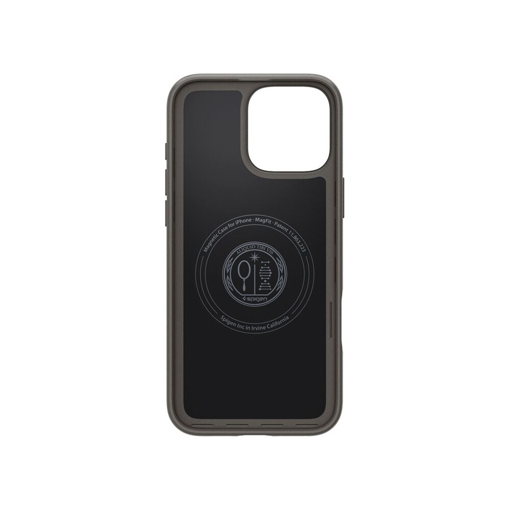 Spigen-Thin-Fit-MagSafe-kryt-iPhone-16-Pro-gunmetal