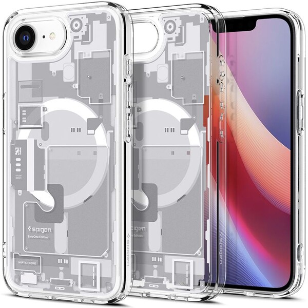 Spigen-Ultra-Hybrid-MagSafe-kryt-iPhone-17e-16e-zero-one-white