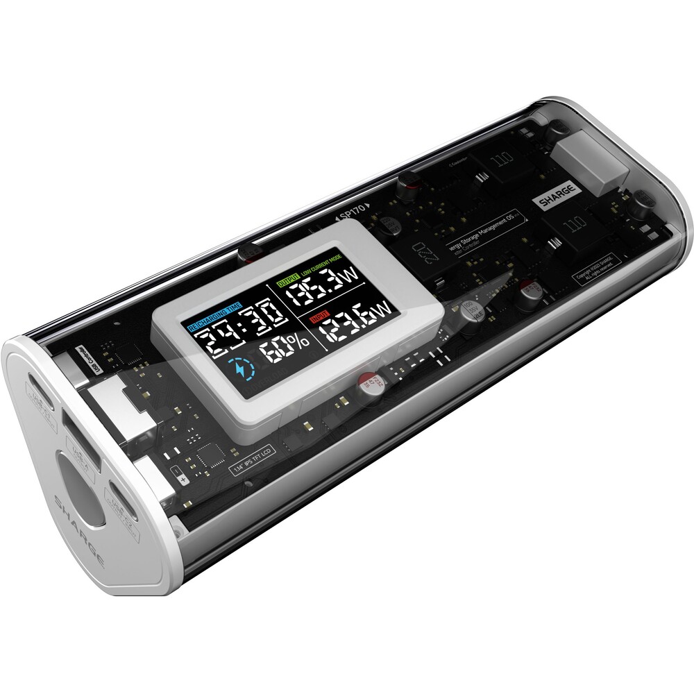 SHARGE-Shargeek-170W-Powerbanka-24000-mAh-IP66-bila