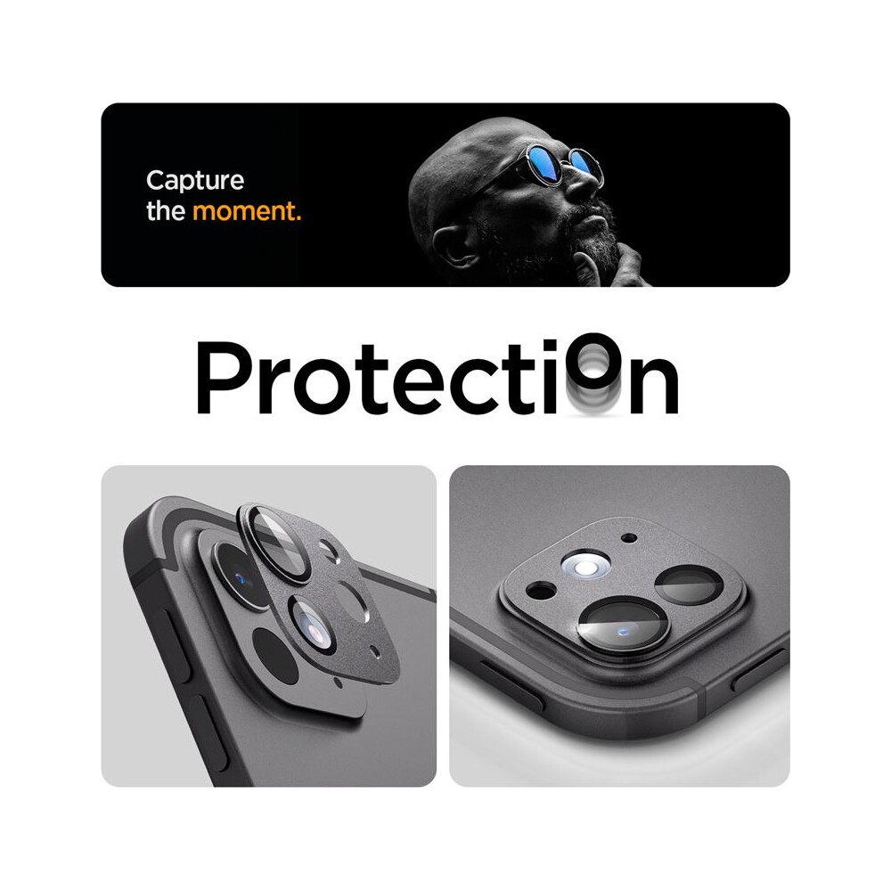 Spigen-Glass-tR-EZ-Fit-Optik-Metal-sklo-na-fotoaparat-iPad-Pro-13-2025-iPad-Pro-11-2025-cerne