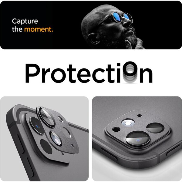 Spigen-Glass-tR-EZ-Fit-Optik-Metal-sklo-na-fotoaparat-iPad-Pro-13-2025-iPad-Pro-11-2025-cerne
