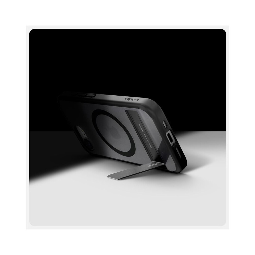Spigen-Ultra-Hybrid-S-MagSafe-kryt-iPhone-17e-16e-frost-black