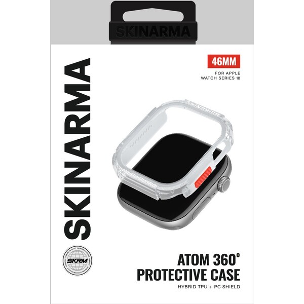 SKINARMA-Atom-kryt-Apple-Watch-46mm-bily