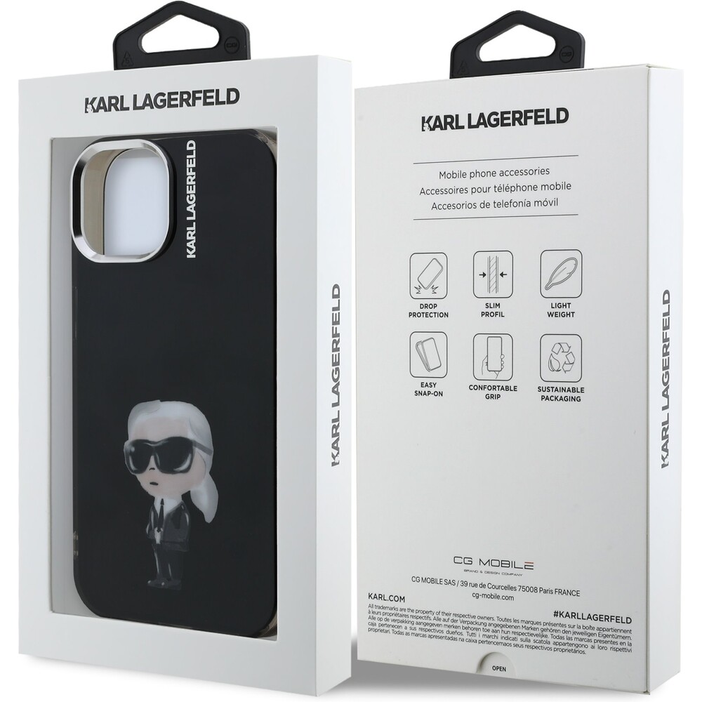 Karl-Lagerfeld-IML-Aquarelle-Karl-kryt-iPhone-15-cerny