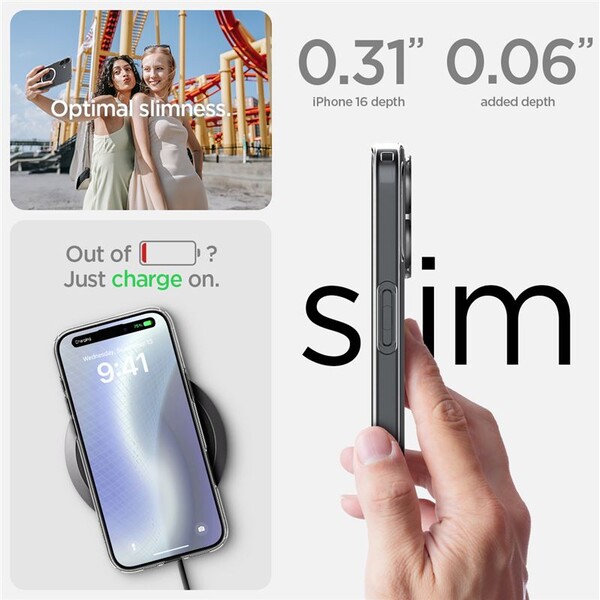 Spigen-Crystal-Flex-MagSafe-kryt-iPhone-16-crystal-clear