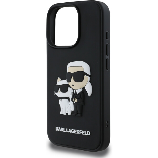 Karl-Lagerfeld-PU-Saffiano-Karl-and-Choupette-kryt-pro-iPhone-16-Pro-cerny